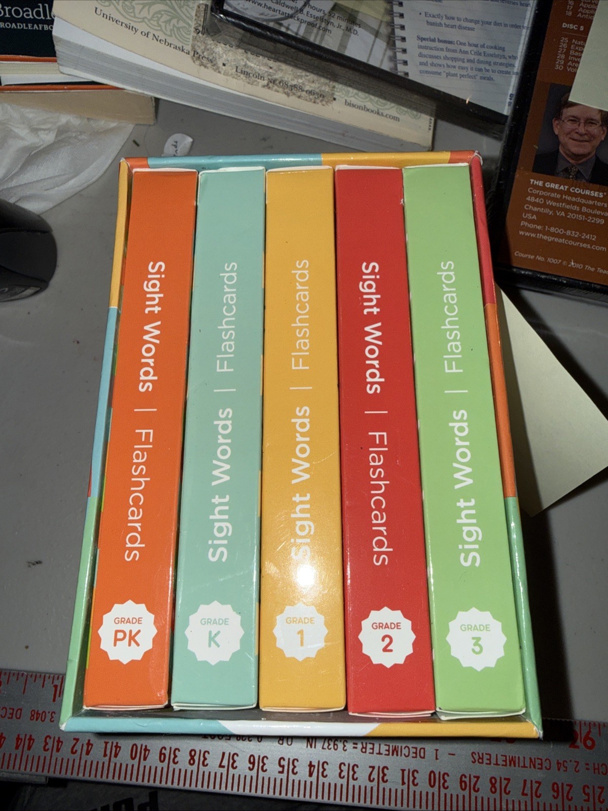 Think Tank Scholar Sight Words Flashcards Box Set of 5 520 Words PK,K,1,2,3 EC