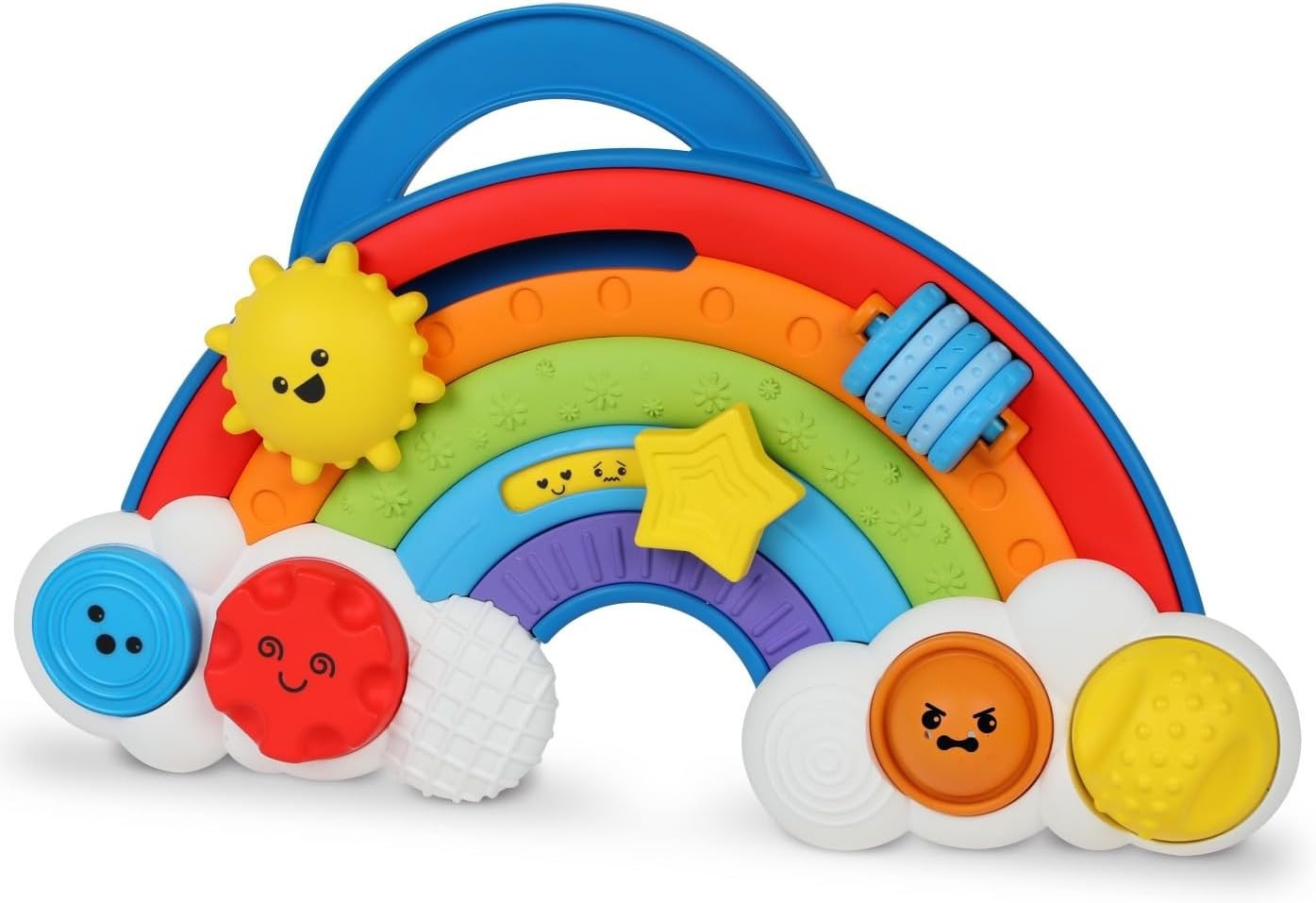 Learning Resources Rainbow Busy Board, Fine Motor Skills, Toddler Sensory Table