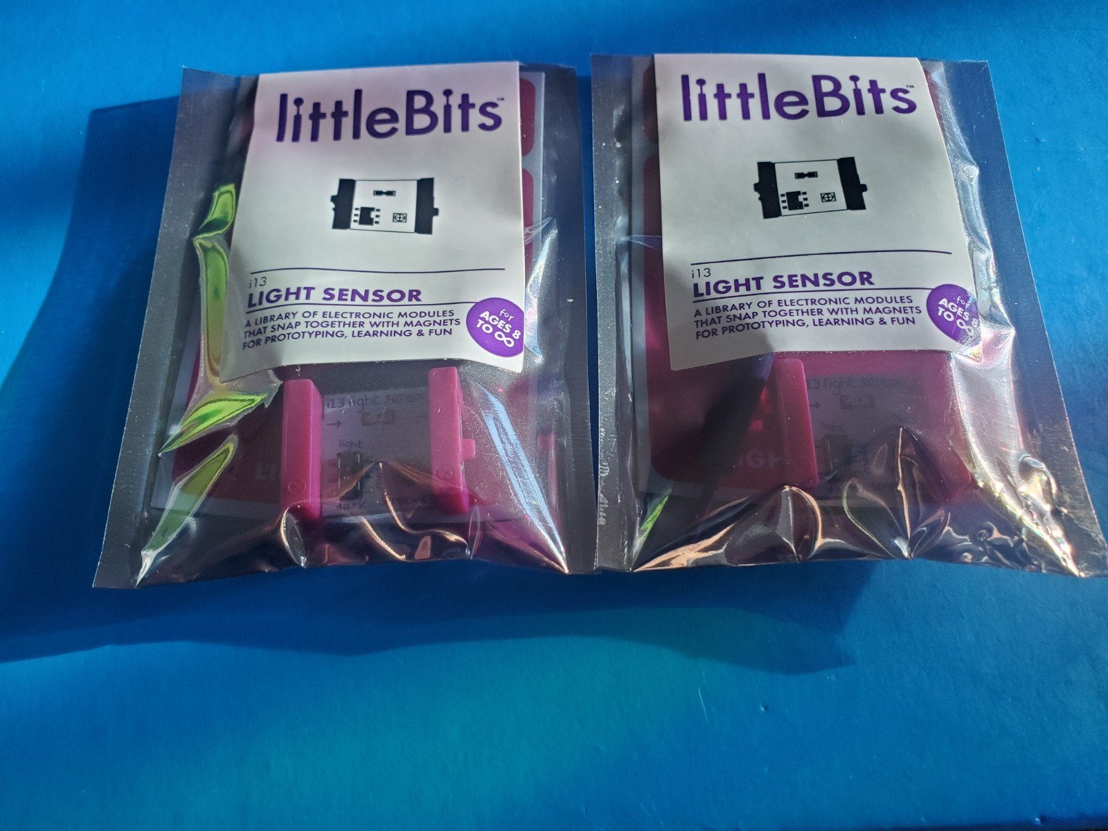 NEW ×2 factory sealed littlebits light sensor i13