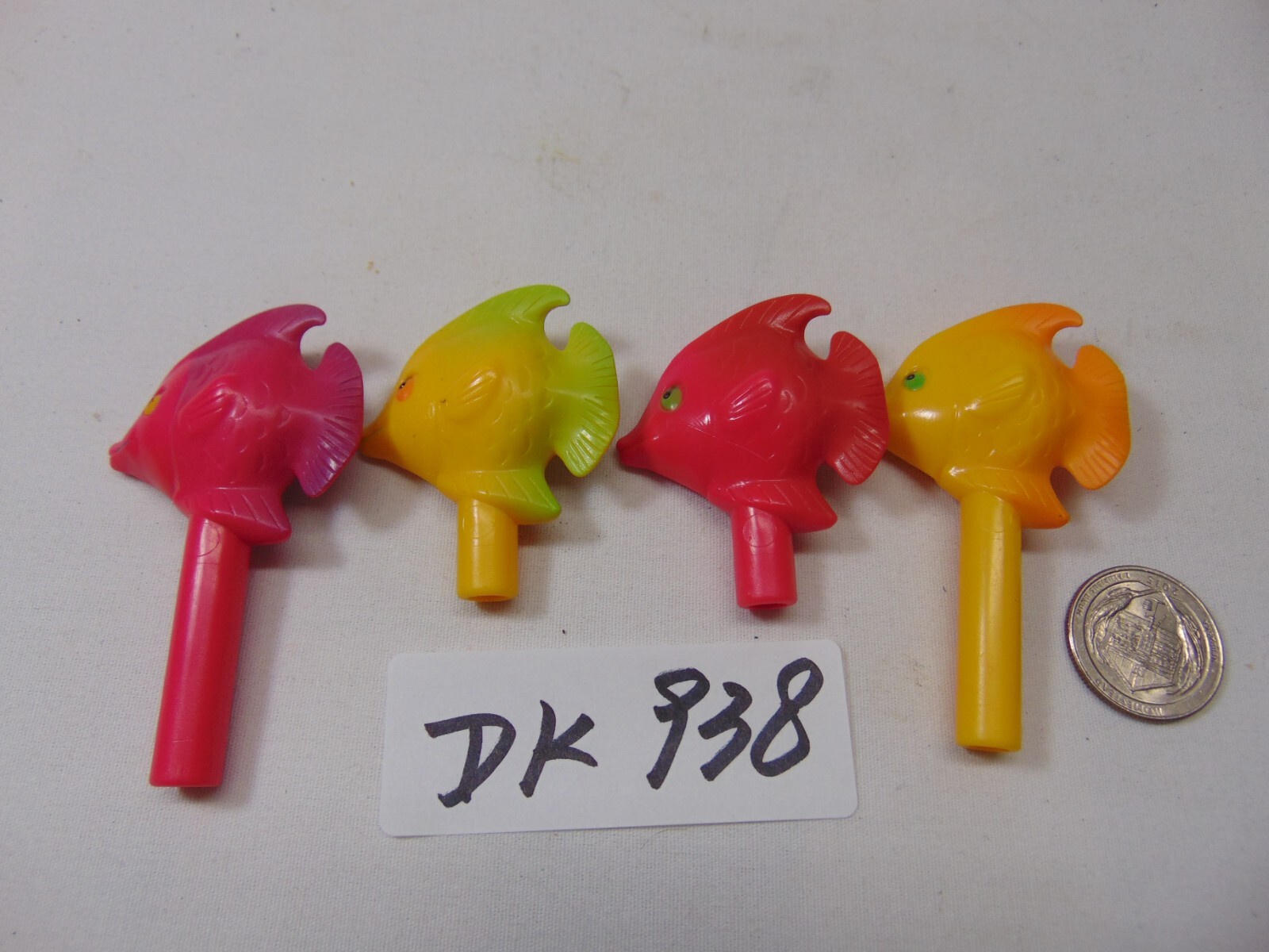 Learning Resources Under The Sea Building Replacement Part Lot of 4 Fish