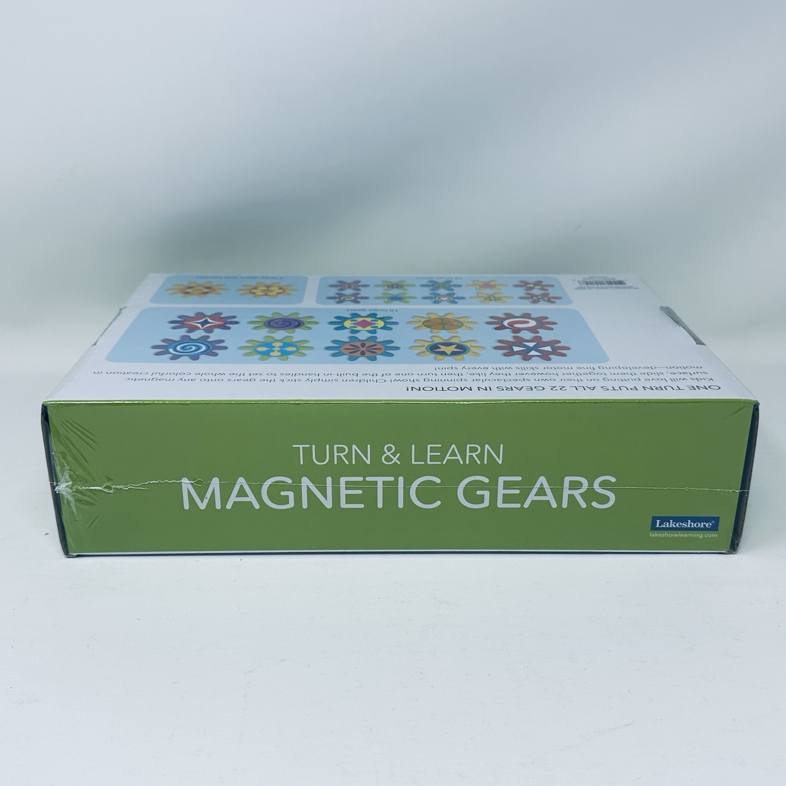 Lakeshore Leran & Play Turn & Learn Magnetic Gears Ages 3+ Motor Skills Sealed