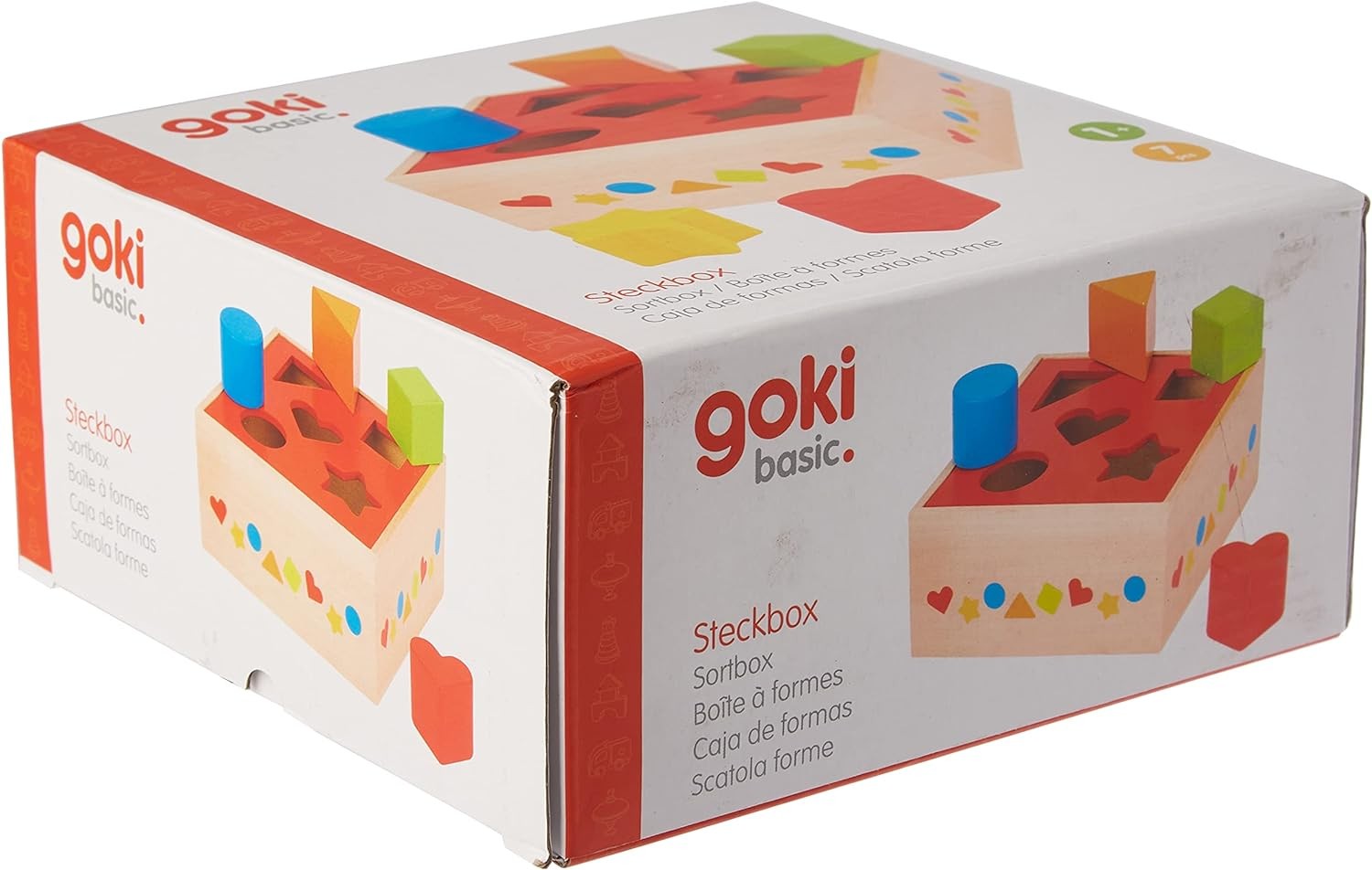 Goki 58580 Sort Box, Basic, Mixed
