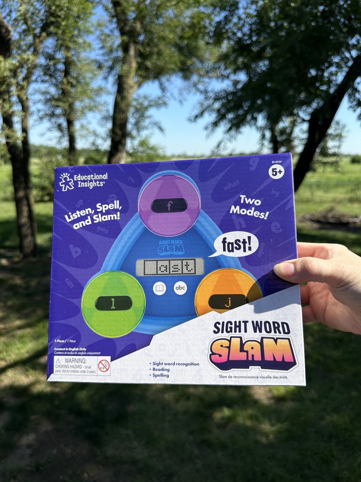 Sight Word Slam Educational Phonics Game Kids 5-7