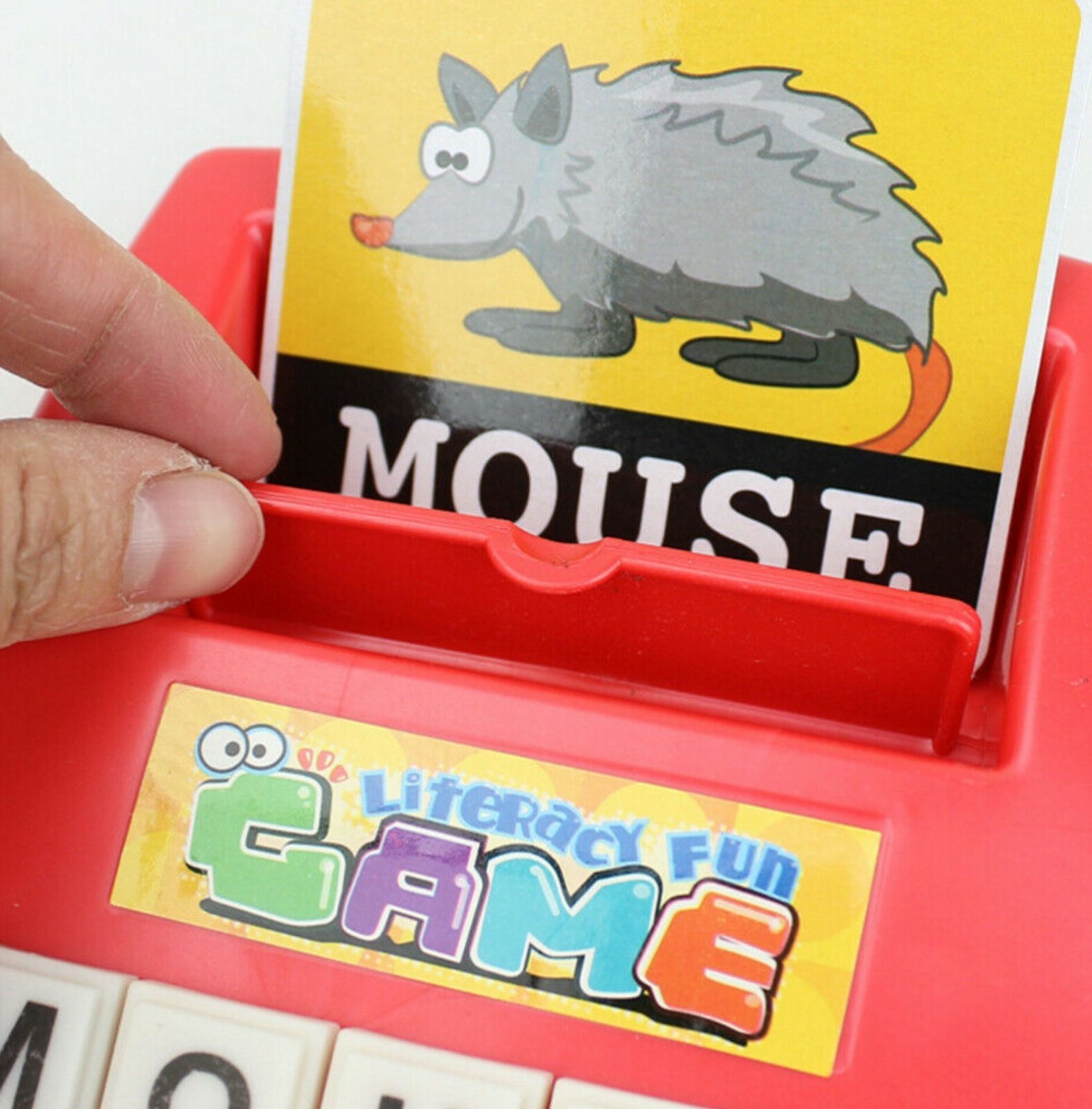 1 Set Literacy Fun Game Words Learning Card for Kids Toddlers Children 113 Piece