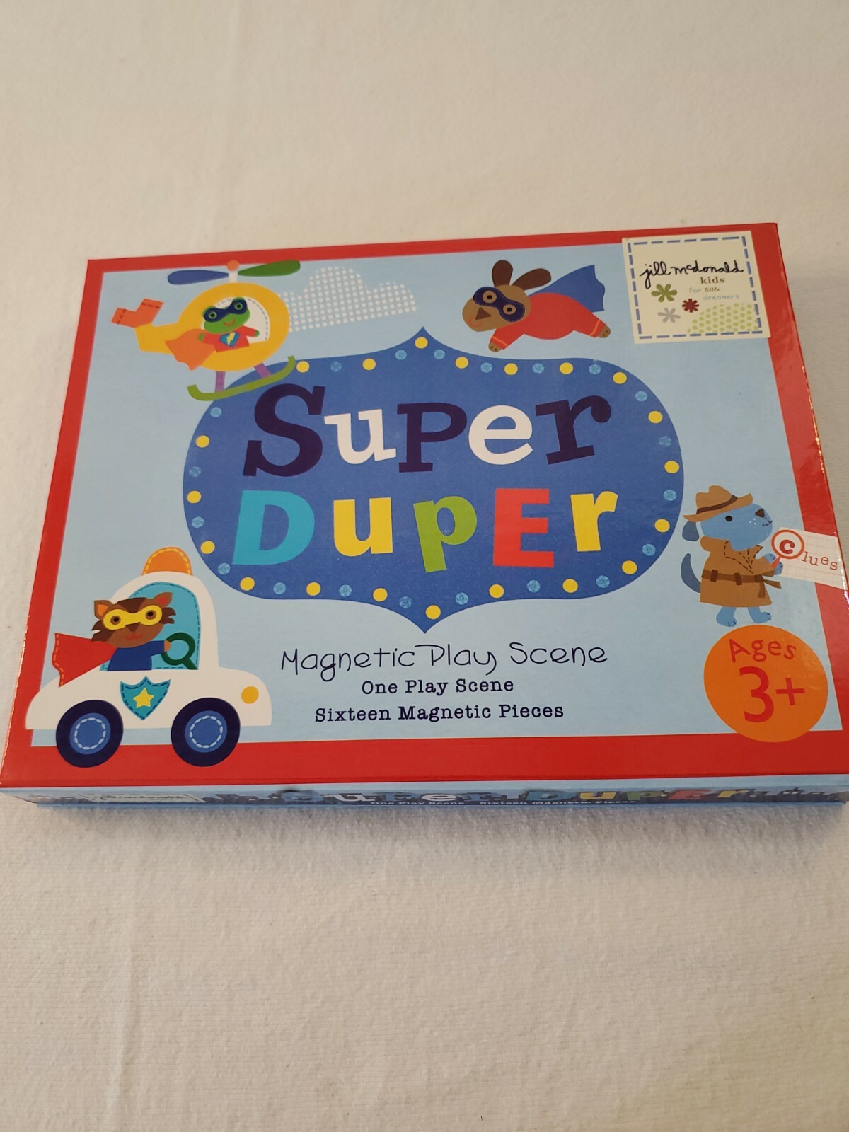 JILL MCDONALD KIDS SUPER DUPER MAGNETIC PLAY SCENE