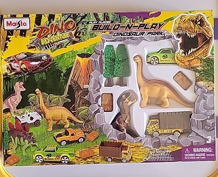 DINO ADVENTURE BUILD N PLAY DINOSAUR PARK – 12518 DINO ACTIVITY PLAY JURASSIC