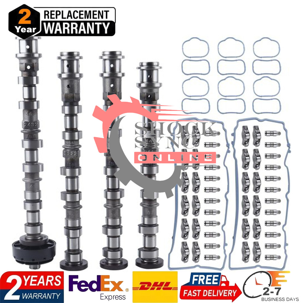 Engine Camshafts Rockers Lifters Kit Compatible with Jeep Dodge RAM 3.6L V6