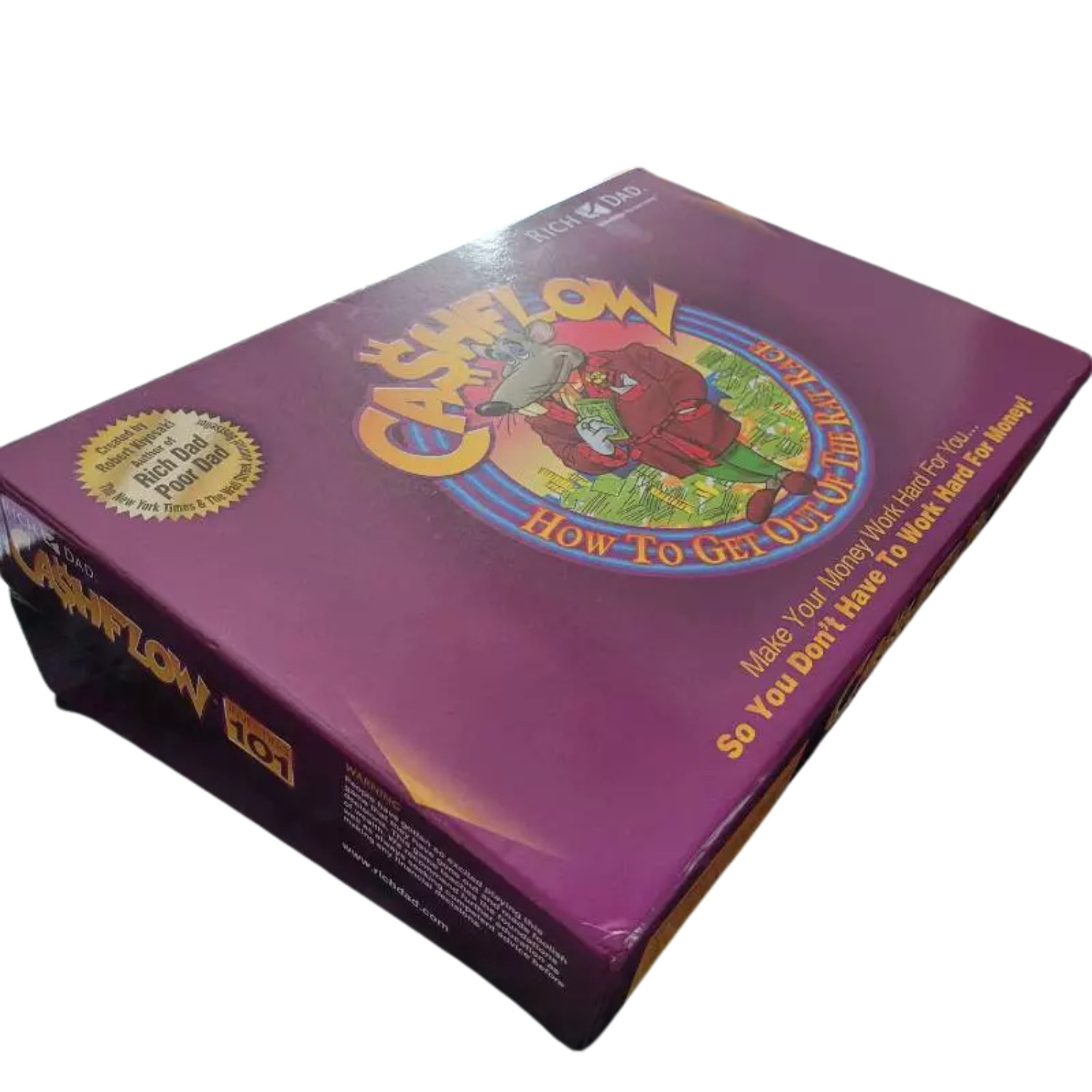 Rich Dad Cashflow 101 or 202 Brettspiel von Robert Kiyosaki Finance Investment
