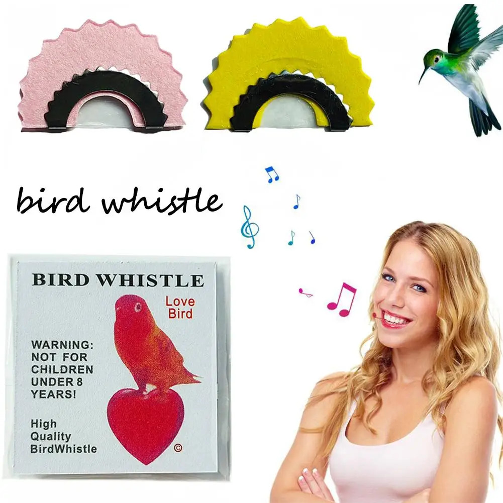 Inside Mouth Hiden Magic Tweeting Noisemaker Toy Tricks Bird Whistle For Bird