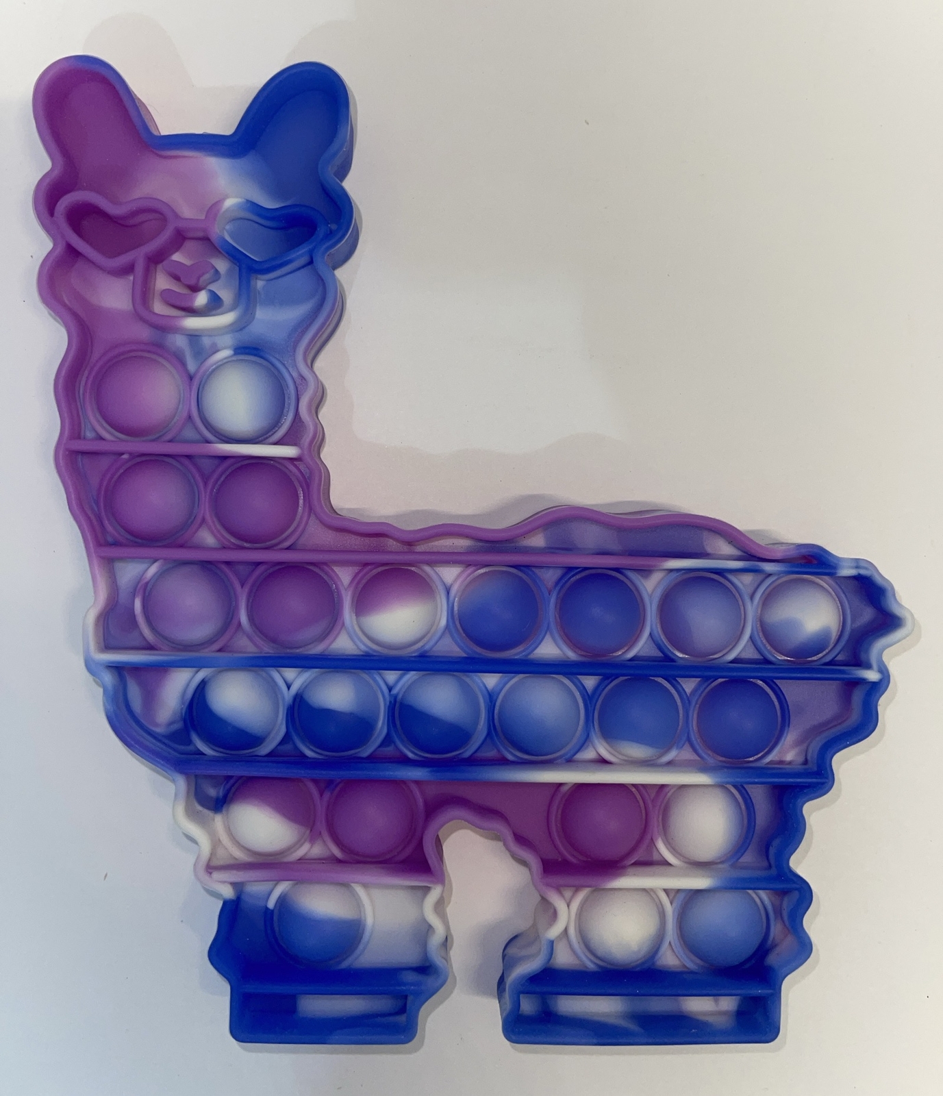 Push Pop Bubble Llama Fidget Sensory Toy For Children, Teens and Adults