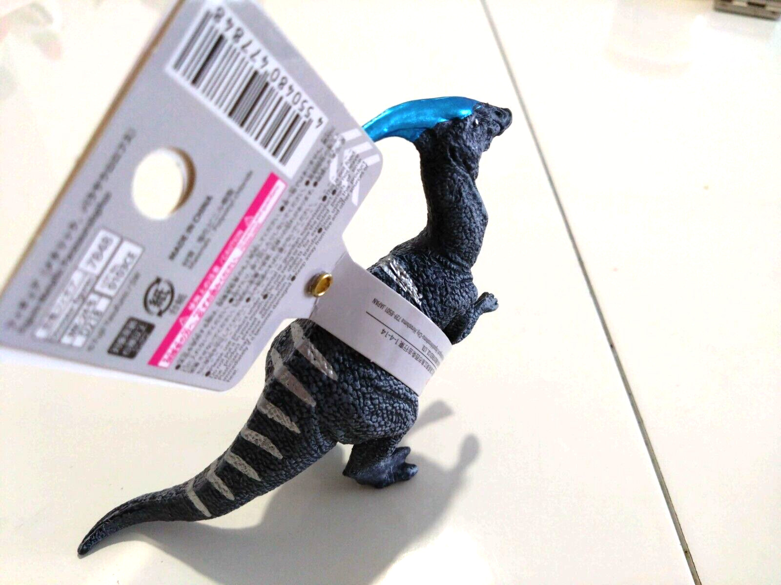 Figure, The F,Y, Dinosaur Metallic Parasaurolophus, Daiso, resin, approx. 15cm