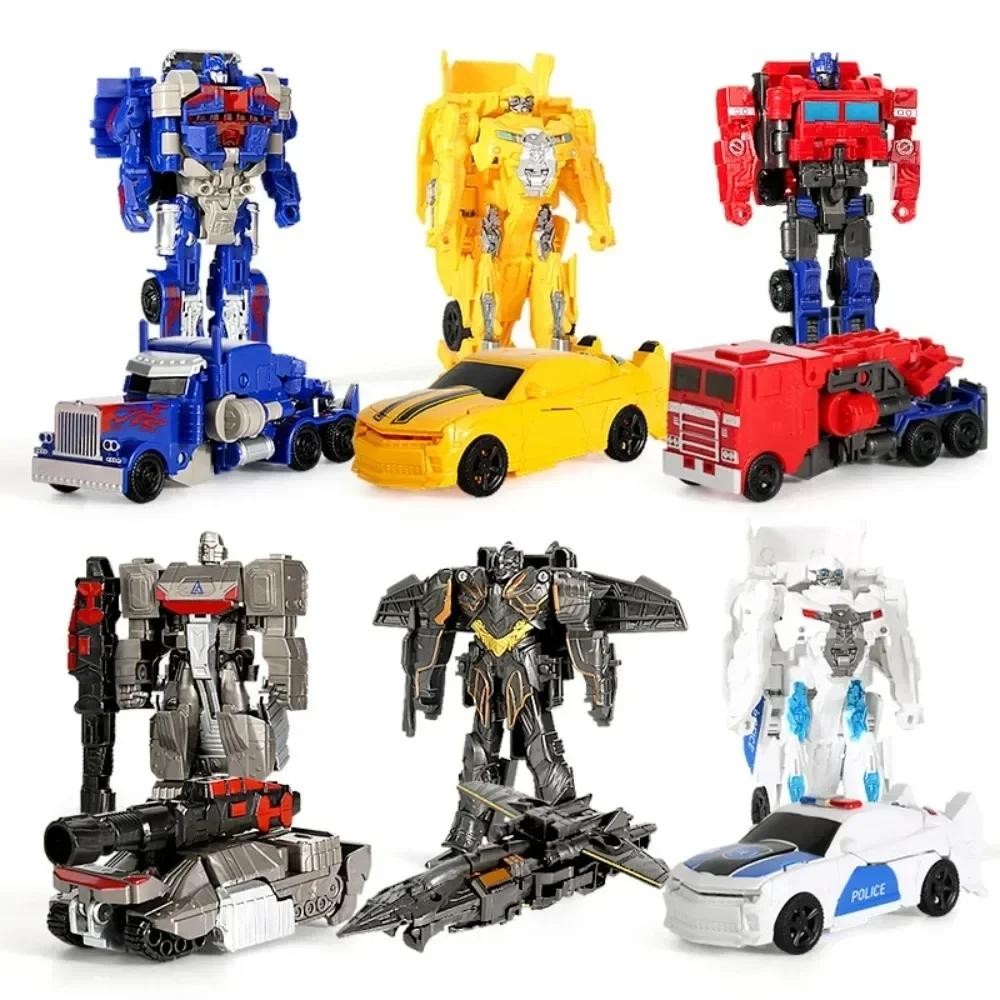 One-step Transforming Car Robot Toy for Kids – High-quality Unique Anime Model