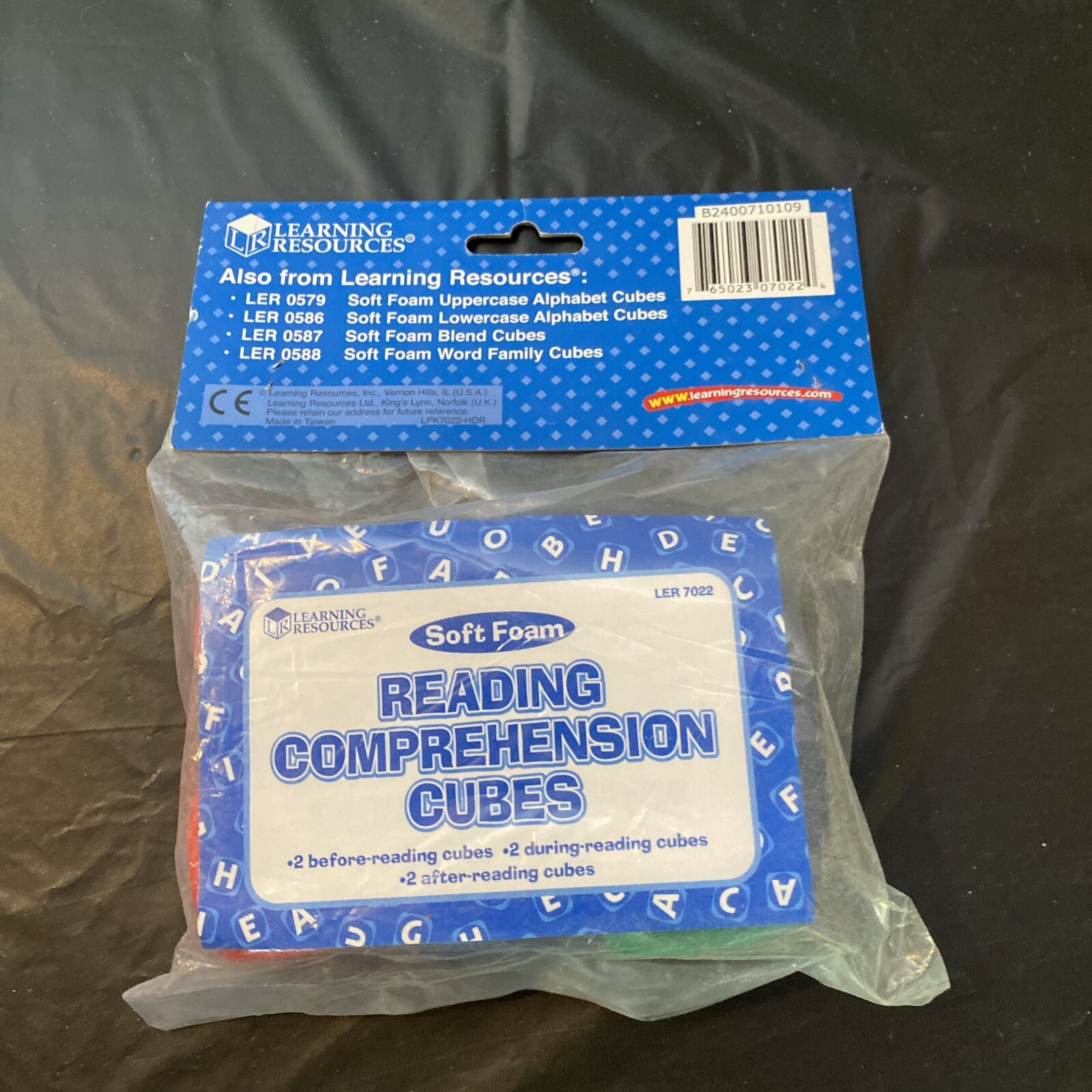 Reading Comprehension Cubes by Learning Resources