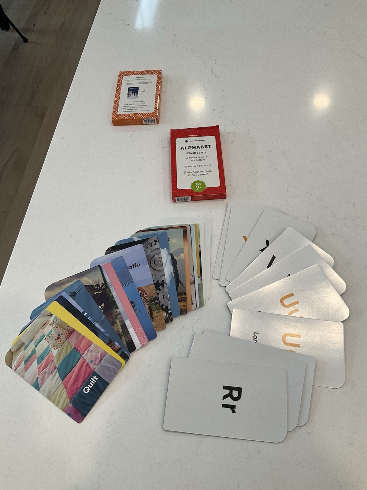 THINK TANK Scholar Flashcards: Alphabet, Numbers & Counting. NEW. Not Used.