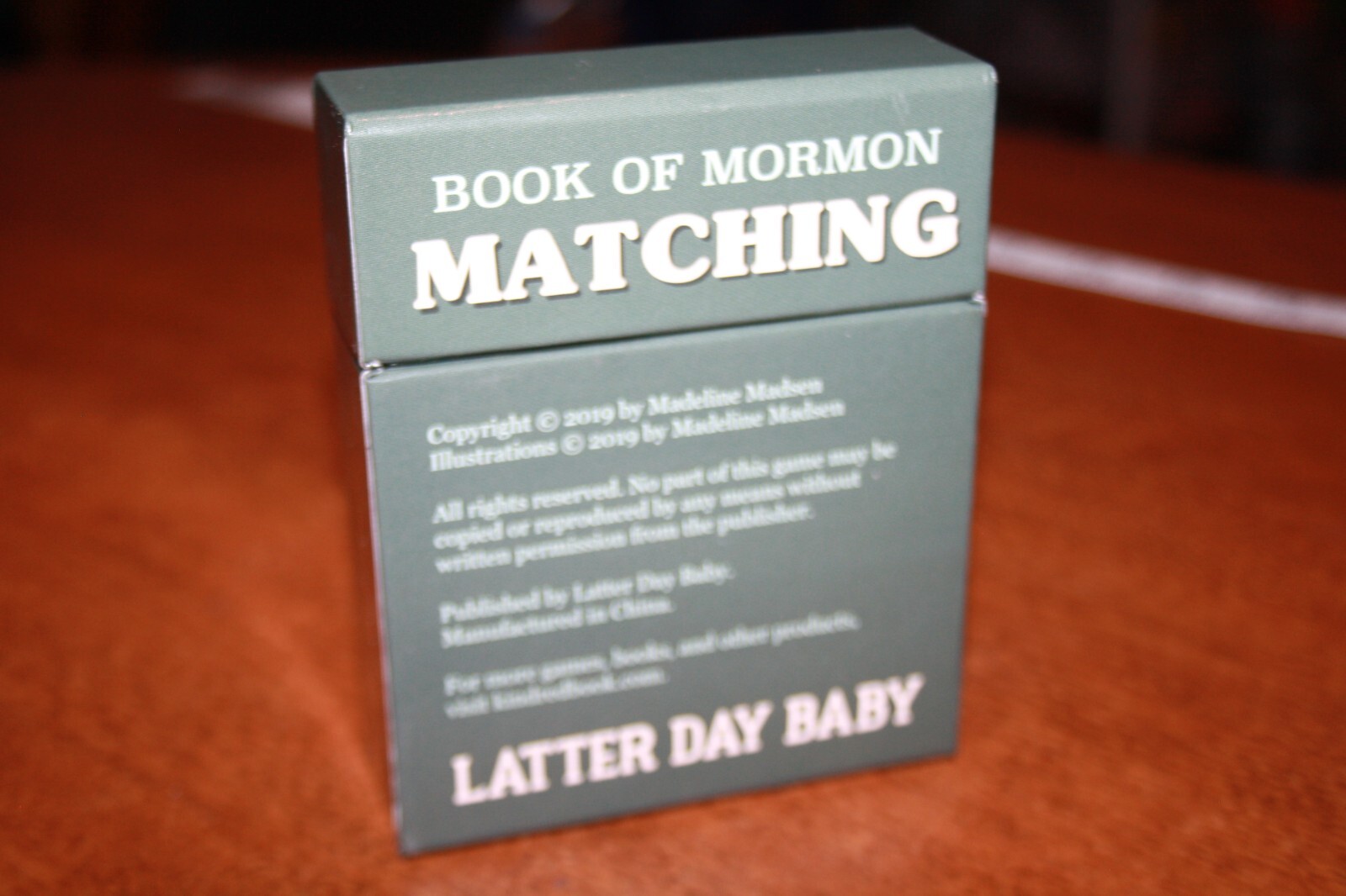 Book of Mormon Matching Flash Cards – Latter Day Baby 2019