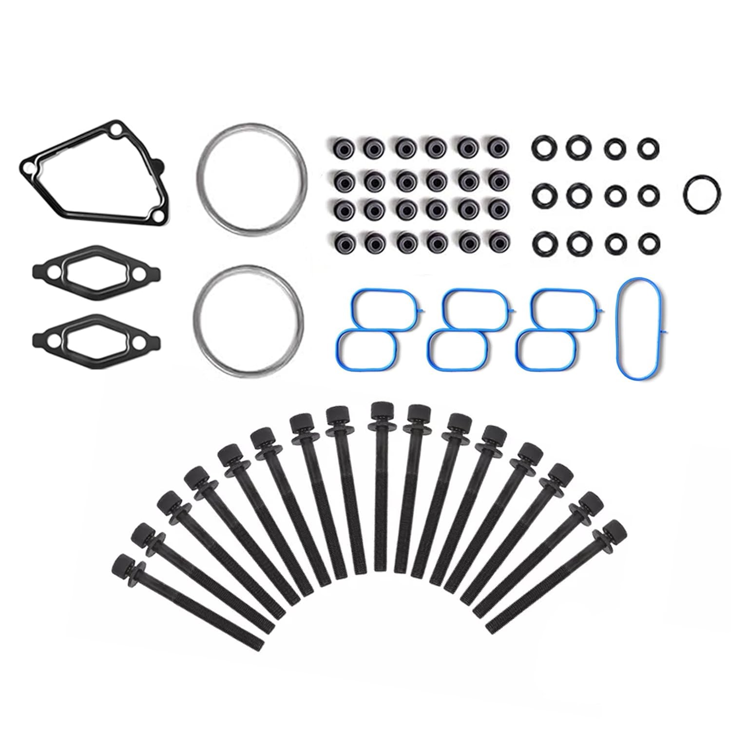 HS26370PT Head Gasket Set with Bolts Compatible with Nissan Frontier