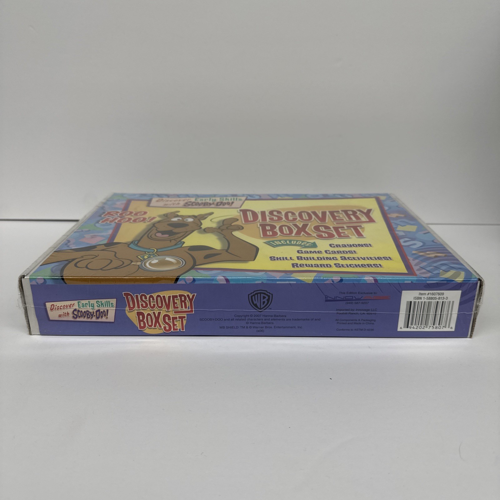 Scooby-Doo Discovery Box Set Factory Sealed New Fun Packed Activity Kit DYI Fun