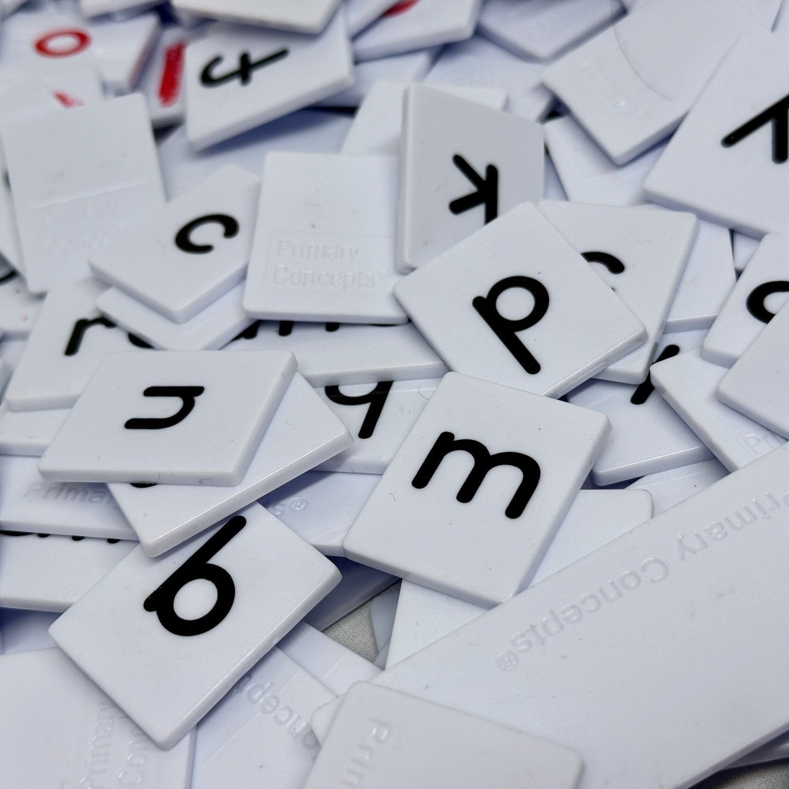 Primary Concepts Educational Alphabet & Word Tiles – 700 PLUS LOT