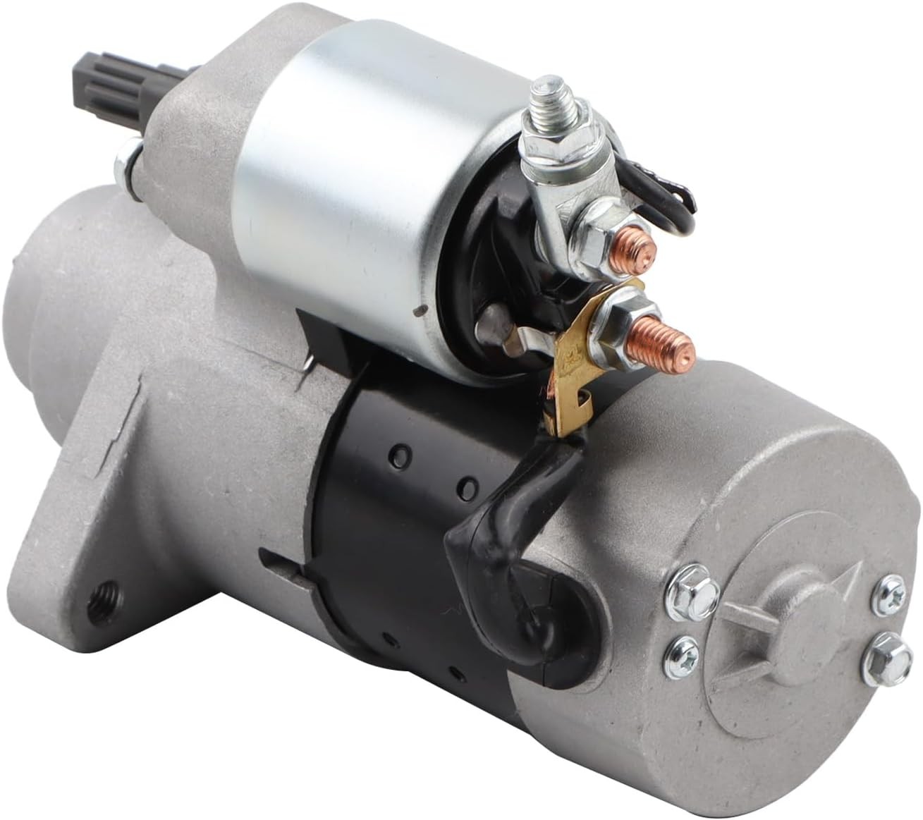 Starter Motor 12V 1.4KW 10 Teeth Clockwise Compatible with 2003-2007 Infiniti