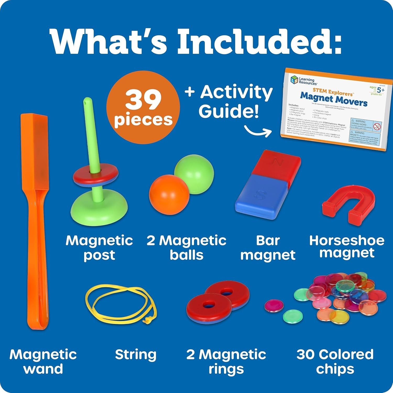 STEM Explorers Magnet Movers – Science For Kids Sensory Bin, Critical Thinkin…