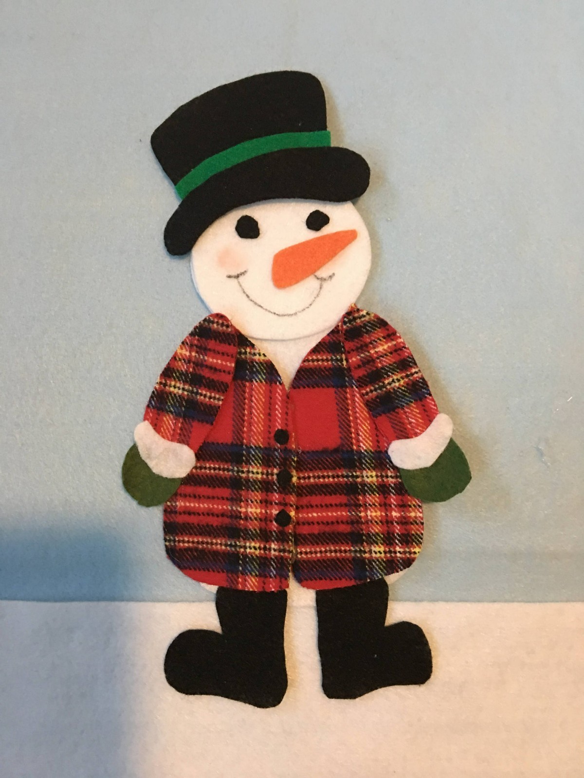 Let’s Build a Snowman Winter Fun Sample Set for Felt or Flannel Board Play