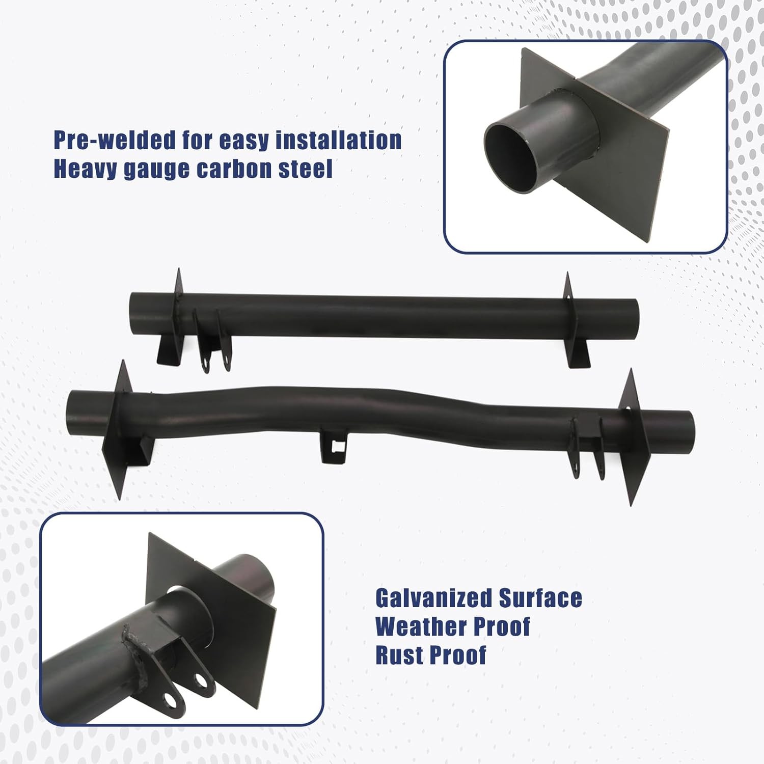 Mountainpeak Rear Fuel Tank Support Crossmember and Upper Shock Mount