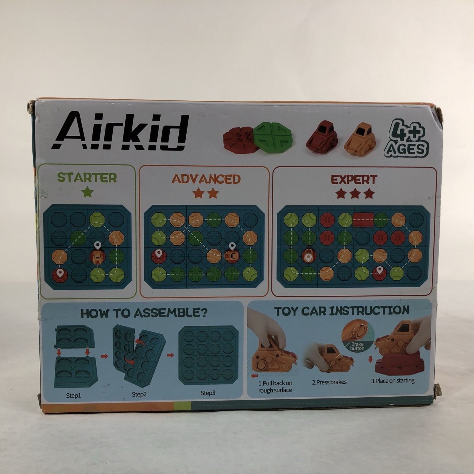 Airkid Puzzle Board Game STEM Educational Toy Logic Challenge 4+ Kids