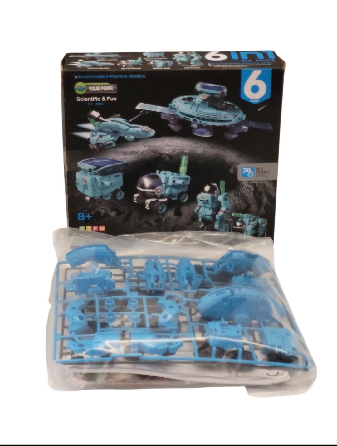 6-in-1 STEM Solar Robot Kit for Kids Educational Science New Sealed- Box Damage