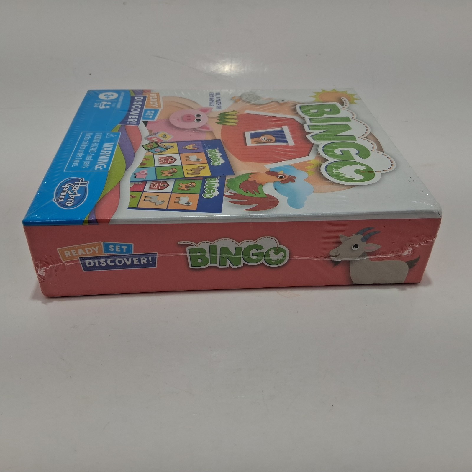 Hasbro Gaming Bingo Game Farm Animals 2020 Ready Set Discover! Brand New