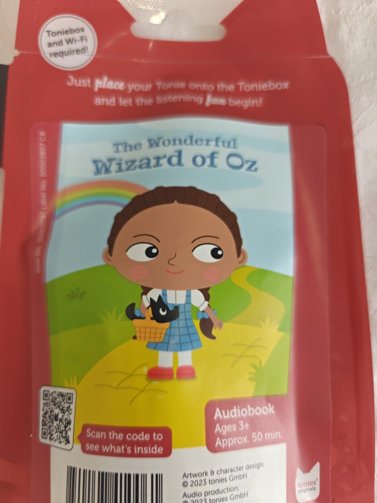 Tonies THE WONDERFUL WIZARD OF OZ Audio Character Brand New Sealed