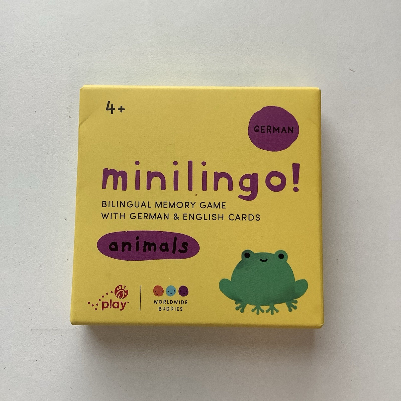 Minilingo A Bilingual Memory Game By Worldwide Buddies German And English