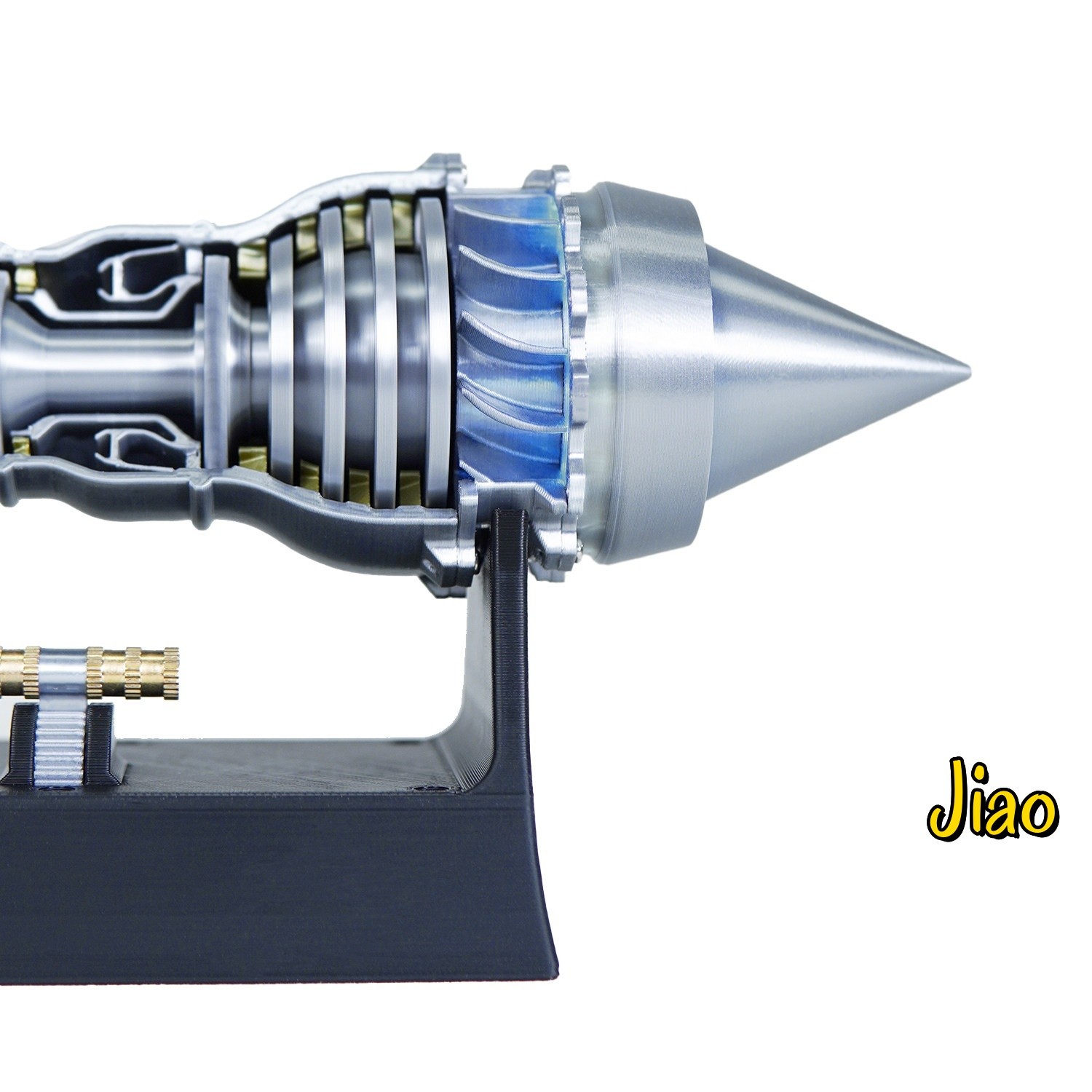1/26 Trent 900 Turbofan Engine Model A380 Aircraft Engine Rotatable Children Toy