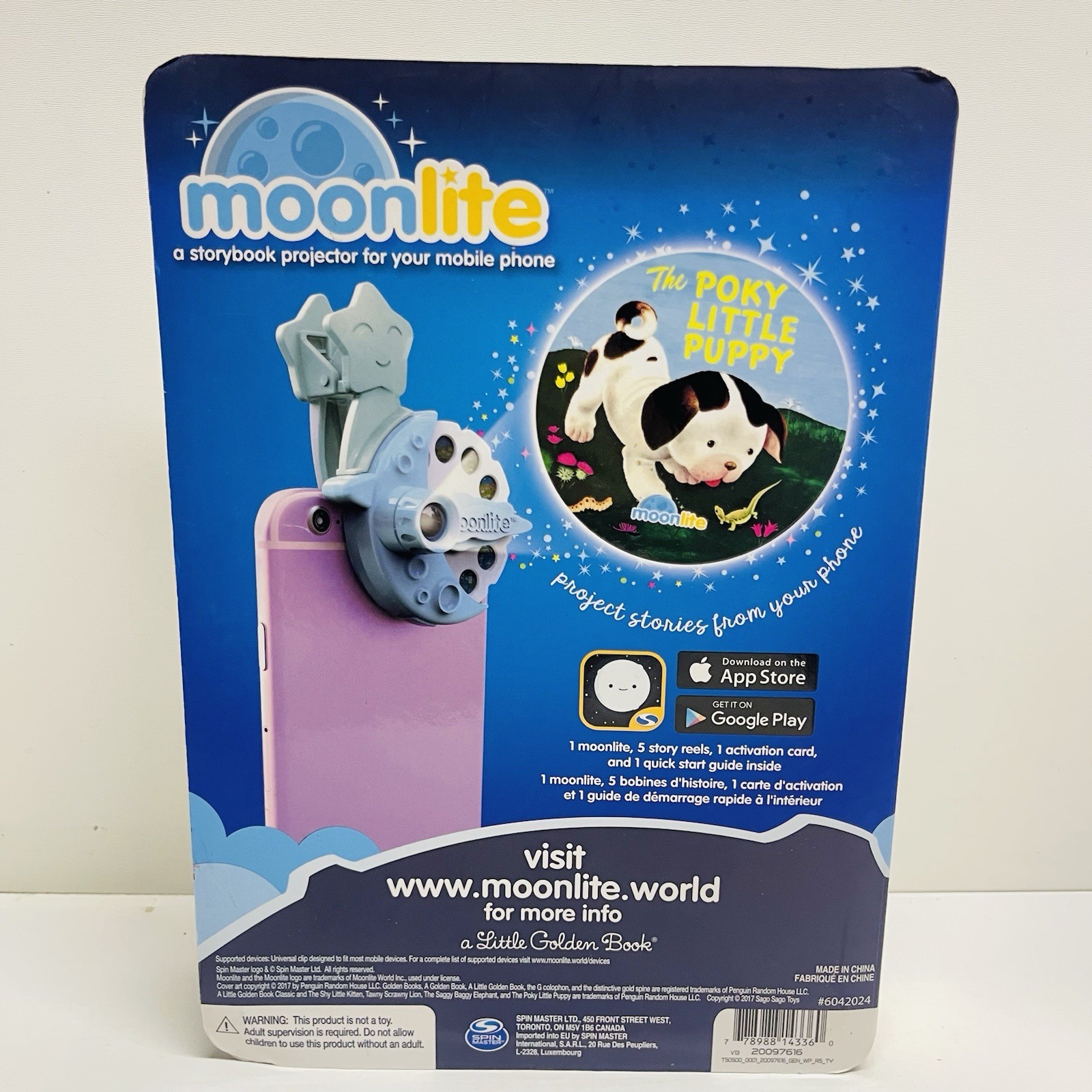 Moonlite Story Projector Gift Pack Lot Interactive Story Telling Toy 12 Stories