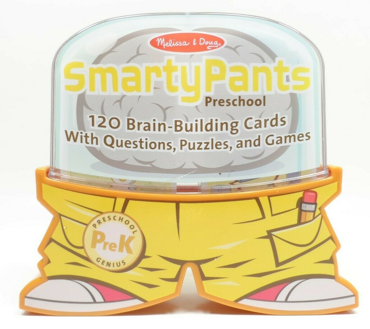 Melissa And Doug Smarty Pants Preschool PreK 120 Brain Building Cards In Case
