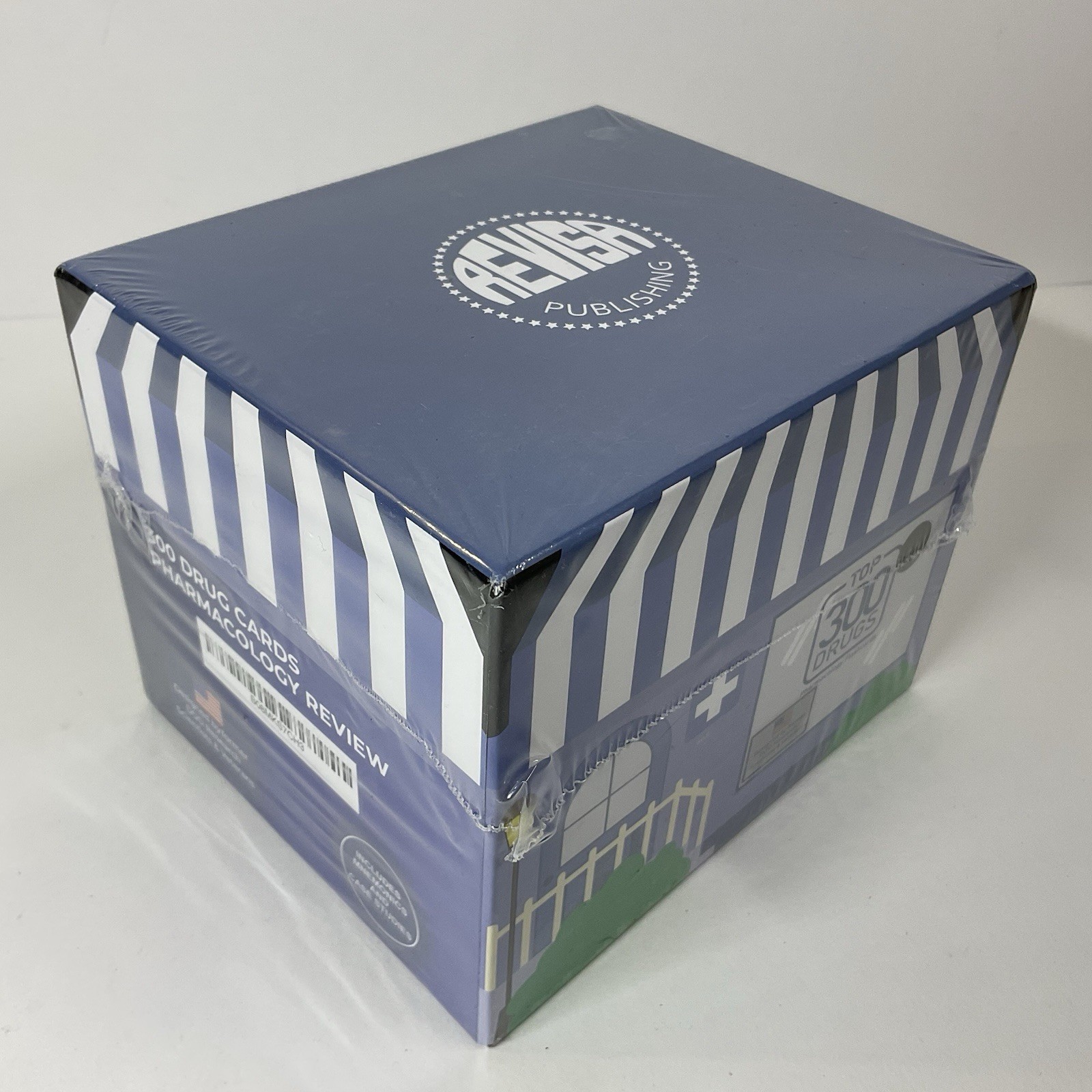 SEALED-Drugs Pharmacology Cards Top 300 Portable Flashcards w/Box Study & Review
