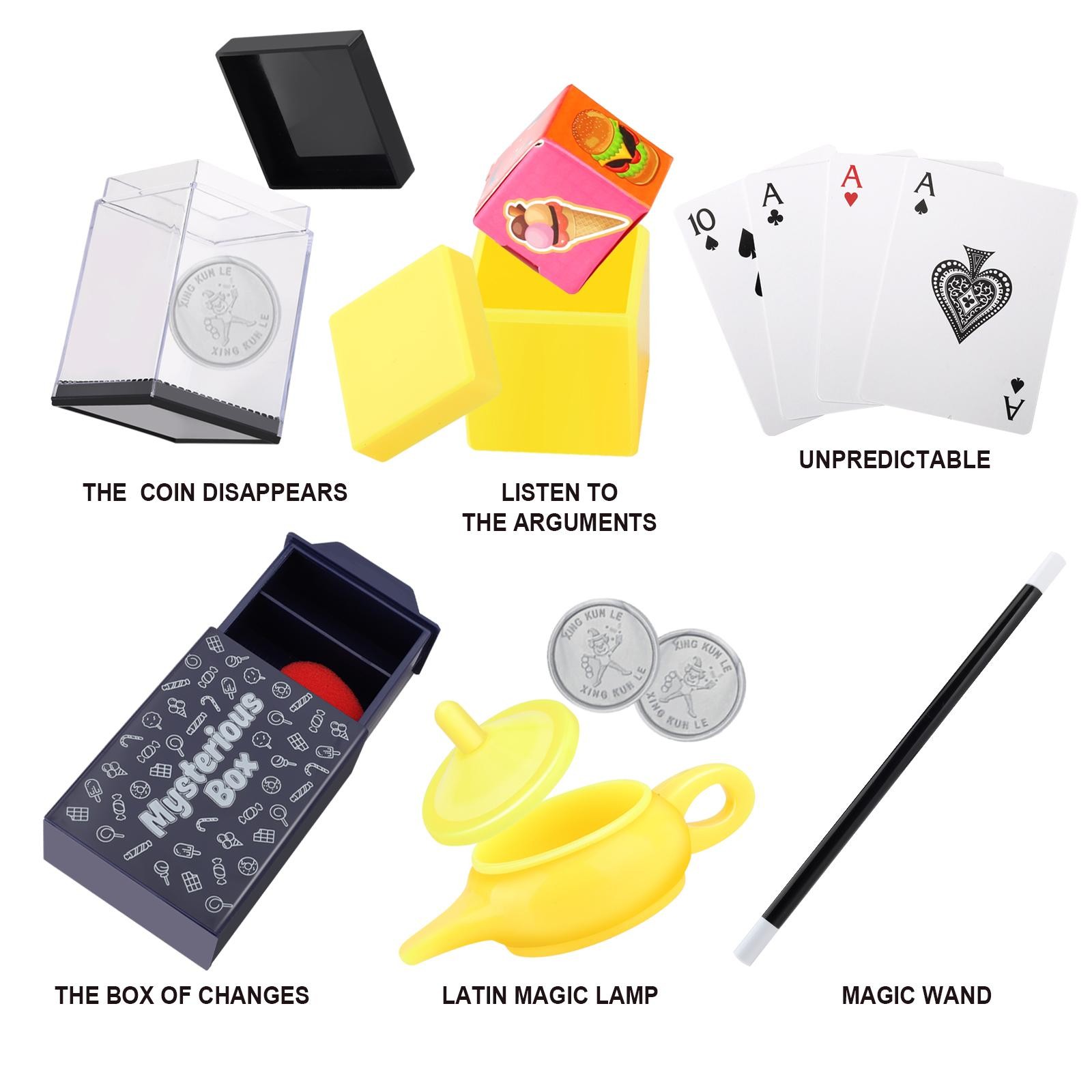 Magic Set 24 in 1 Toy Beginner Kids Education Magical Gift Box