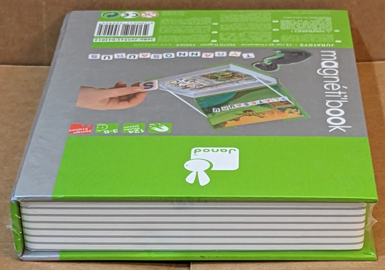 J05542 – Dinosaurs My Magnetibook, by Janod, from Juratoys, For Ages 3 – 8 Years