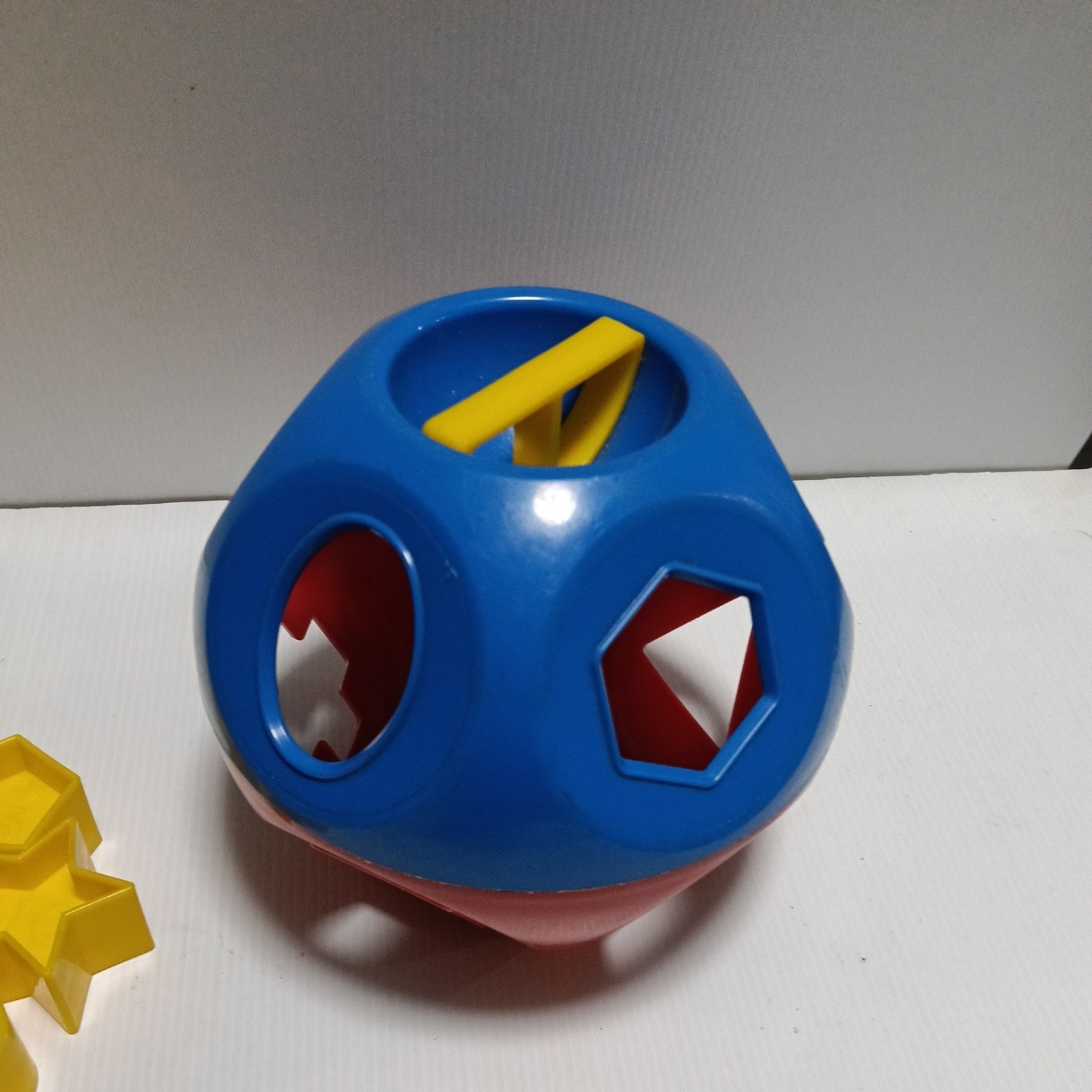 Vintage Tupperware Shape-O Ball Complete With All 10 Shapes Retro Toy 1990’s