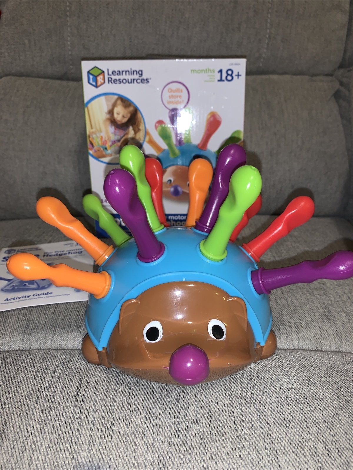 Learning Resources Spike The Fine Motor Hedgehog Sensory Motor Fine Toy