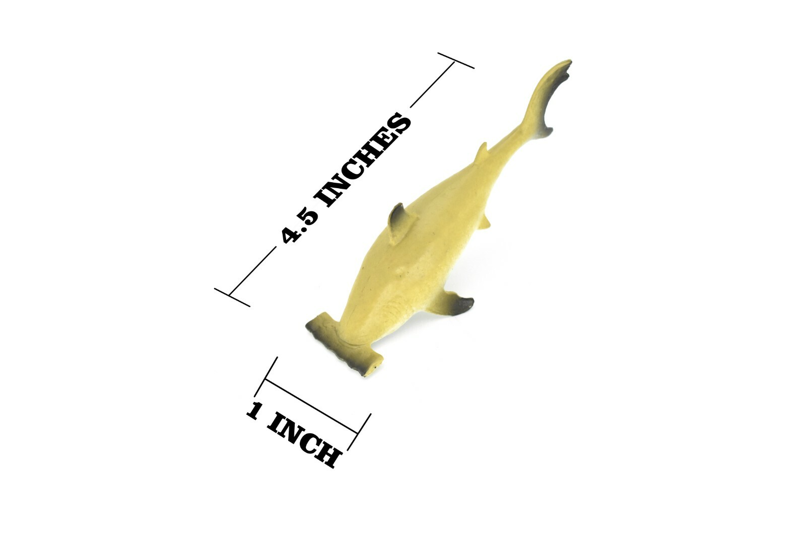 Hammerhead Shark, Very Nice Hollow Rubber Replica 4 1/2″ ~ F6013-B377