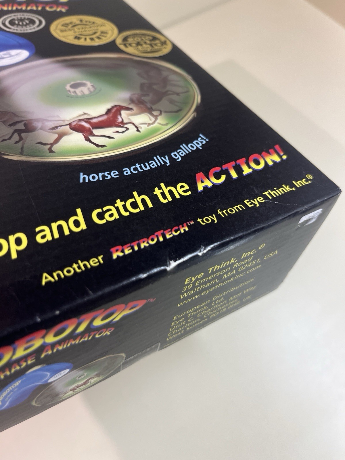 Open Box- Strobotop Lightphase Animator Sensory Toy Eye Think, Batteries, Tested