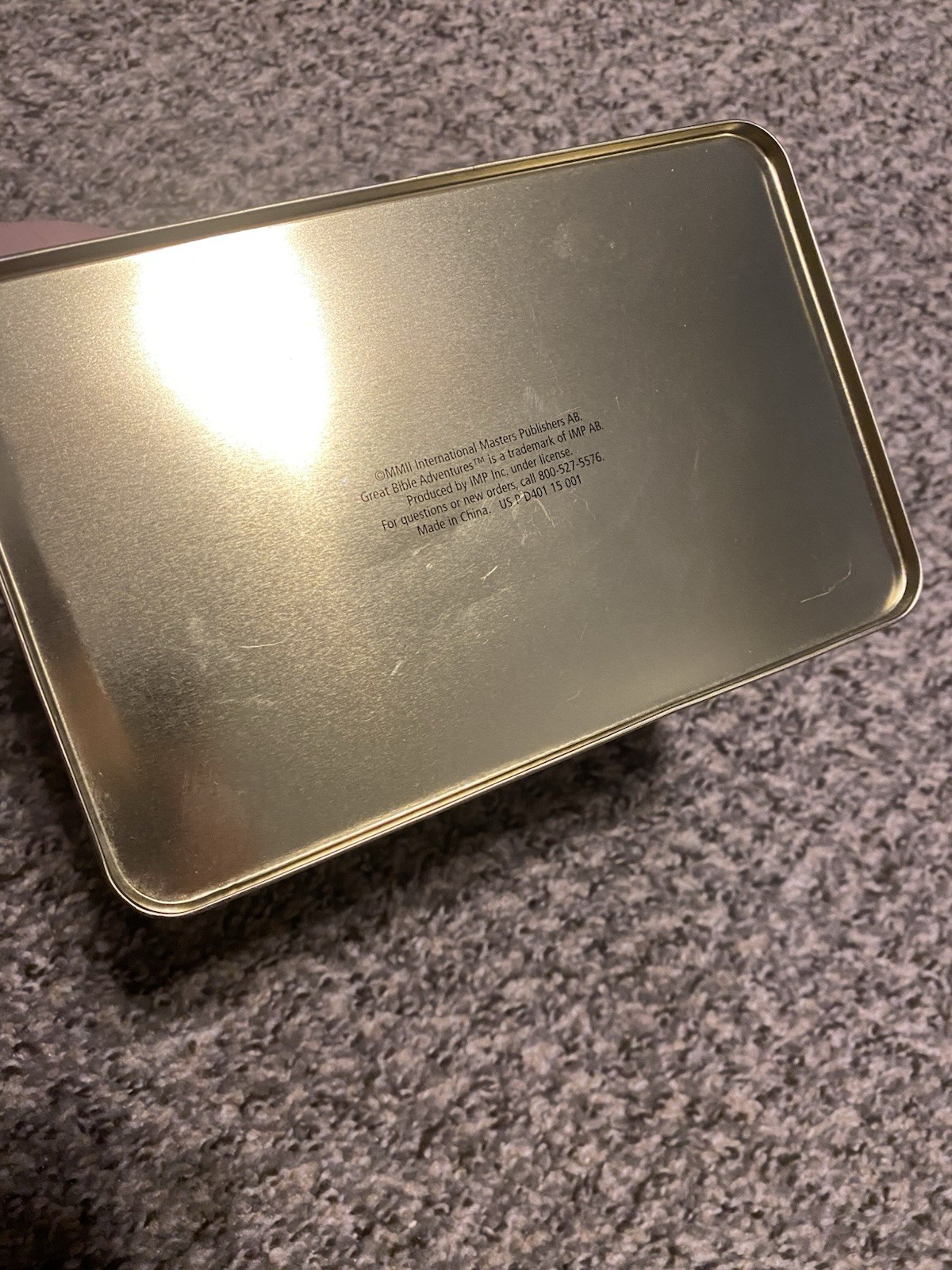 Great Bible Adventures Tin Box w/ Bible Fun Cards for Kids Sunday School Jessus