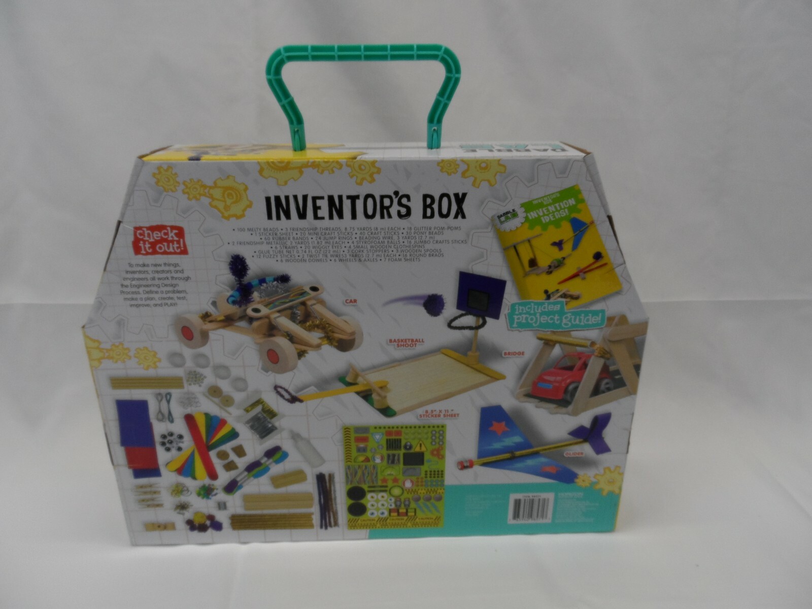 NEW – Dabble Lab Kids Inventors Ages 8+ Box 250+ Pieces Fun Educational Crafts
