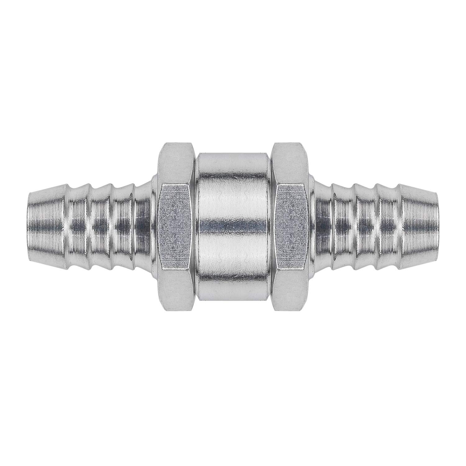 12mm 1/2 Inch Fuel Non-return Way Check Valve Oil Petrol Diesel Aluminium Alloy