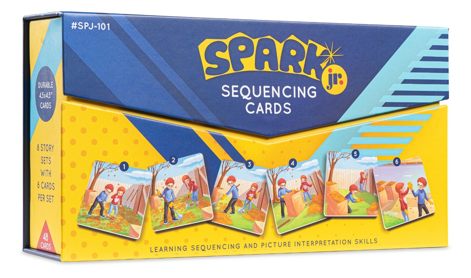 Spark Cards Jr Sequencing Cards For Storytelling and Picture Interpretation