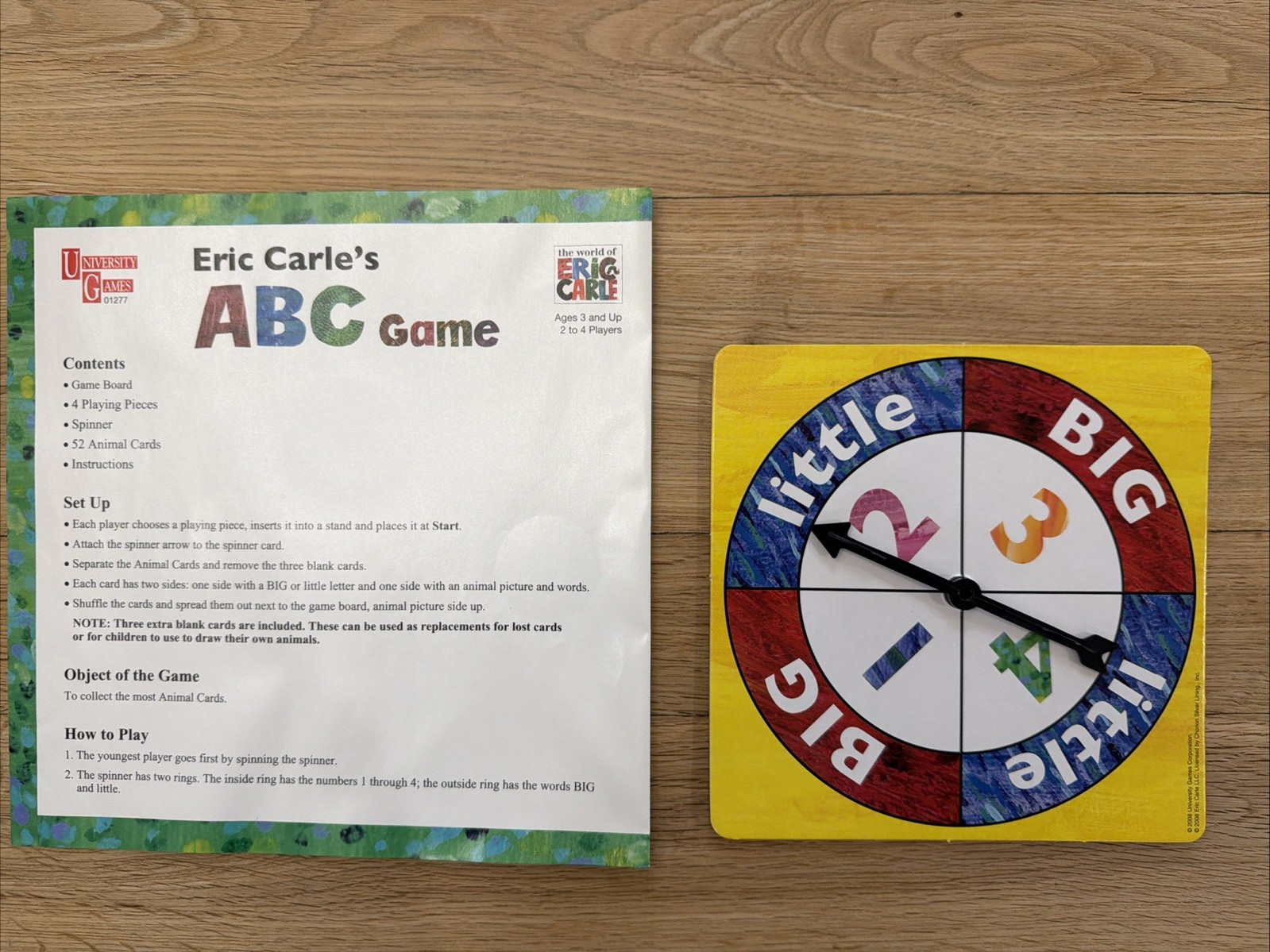Eric Carl ABC Preschool Educational Alphabet Recognition Learning Game