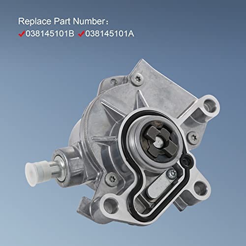 Brake Booster Vacuum Pump Compatible with 1999-2004 Volkswagen VW 1.9L ALH SOHC