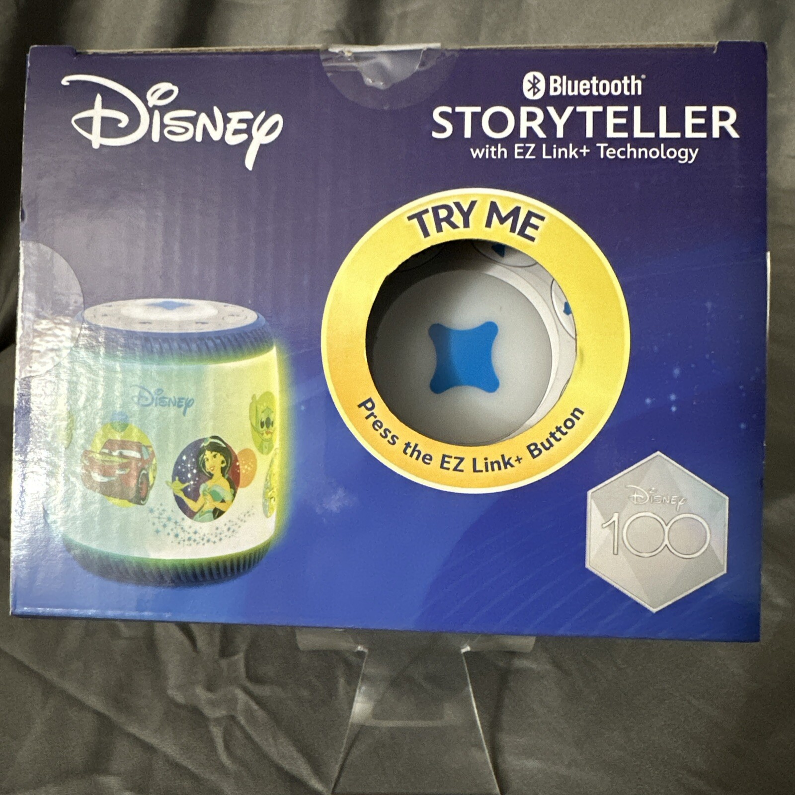 eKids Disney Bluetooth Storyteller – With EZ Link, Night Light, Bedtime Stories