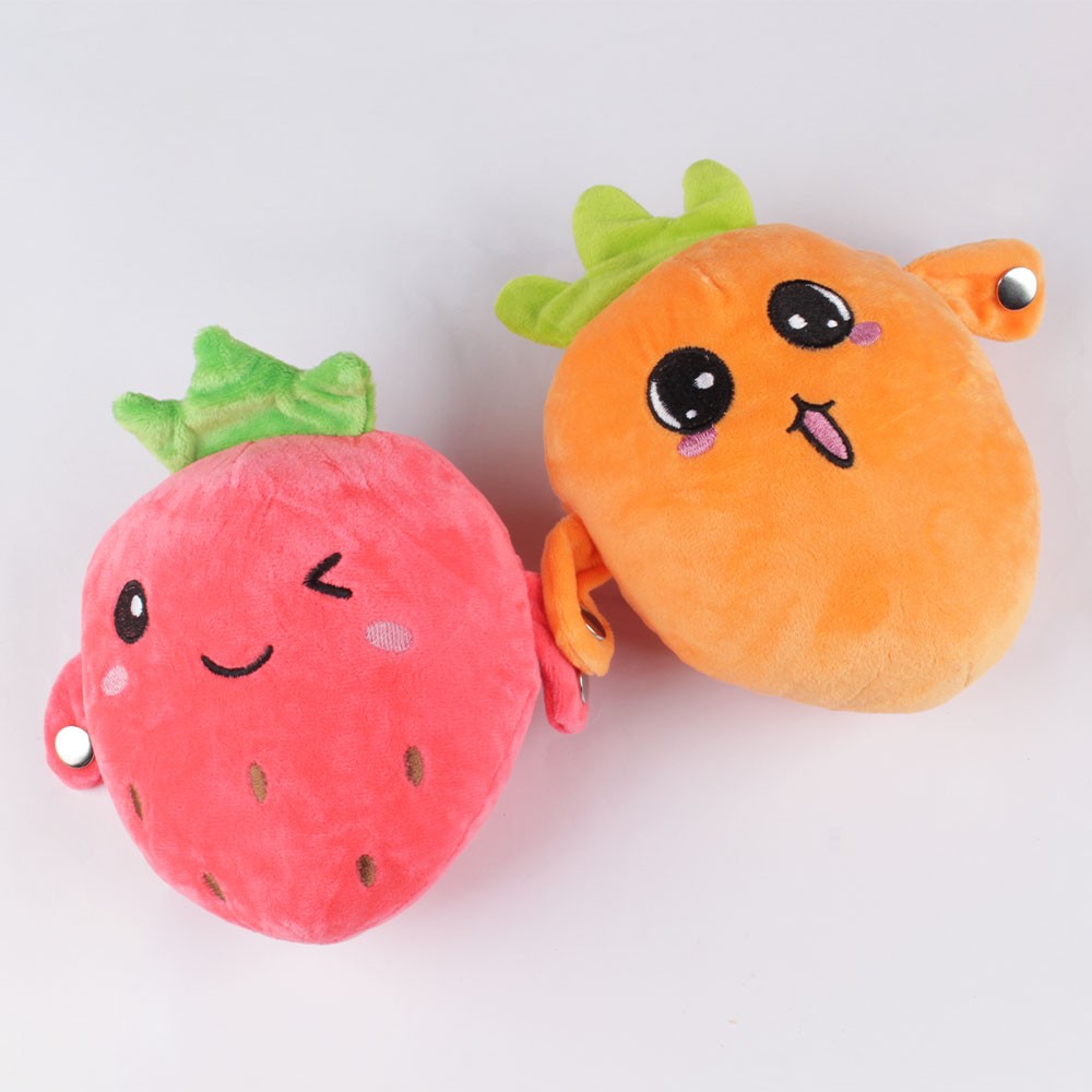 Interactive Musical Toy Fruit Sensing Beat Piano Plush Toy Electric Plush Toy