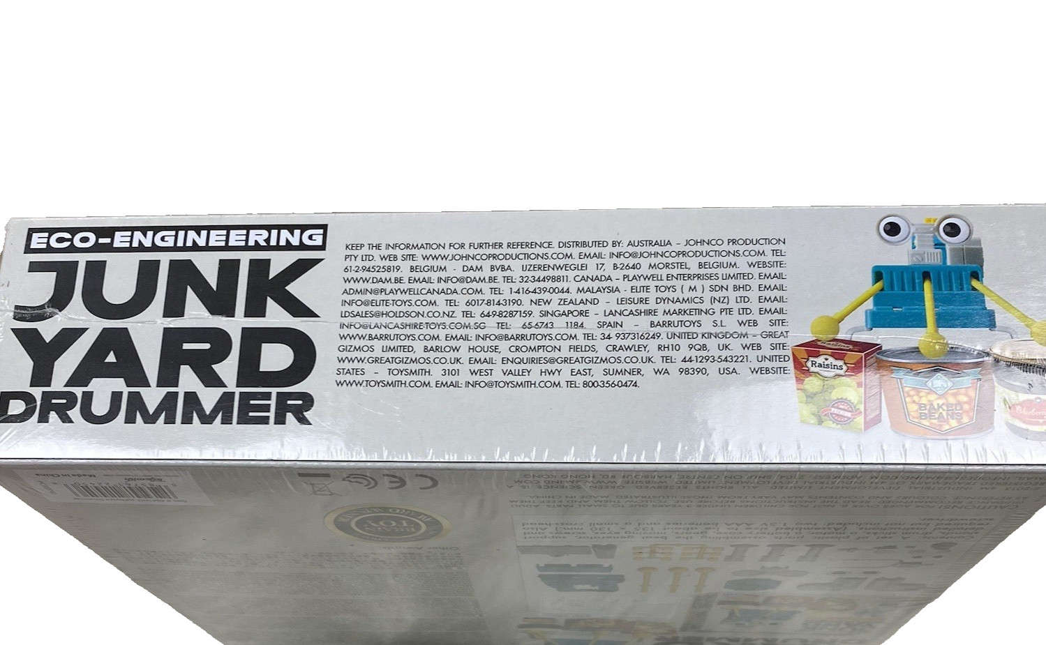 4M Green Science Eco-Engineering Junkyard Drummer Kit Build Your Own Ages 4+